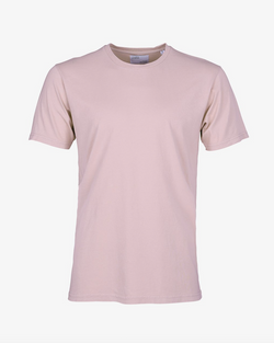 COLORFUL STANDARD MENS ORGANIC T-SHIRT FADED PINK