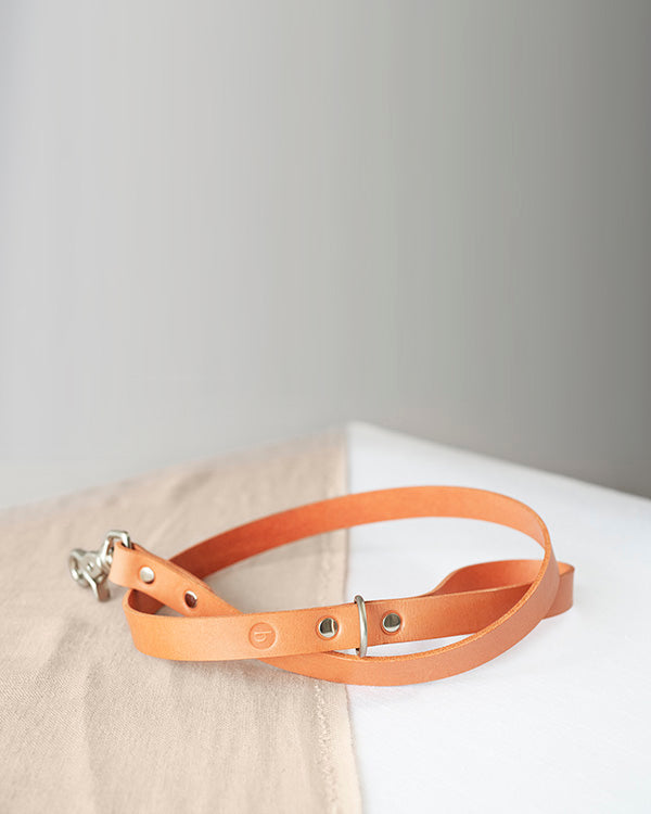BARKENED BUTTERO LEATHER EVERYDAY DOG LEAD