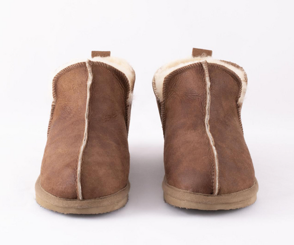 SHEPHERD ANTON MENS SHEEPSKIN SLIPPERS – Barkened