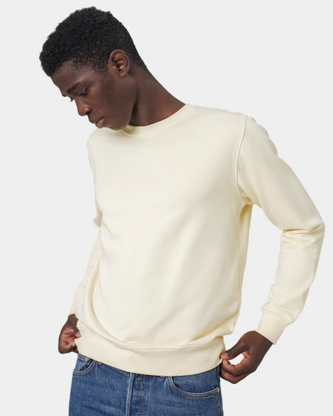 Mens shop cream sweatshirt