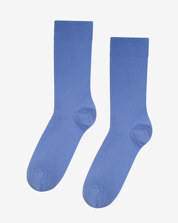 Colorful Standard Mens Organic Cotton Socks Sky Blue