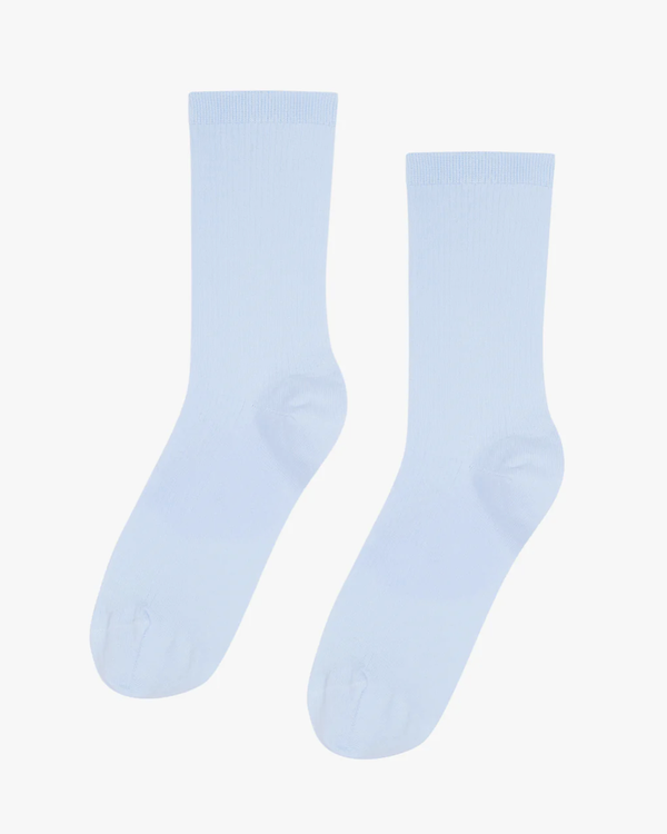 Colorful Standard Womens Organic Cotton Socks Polar Blue