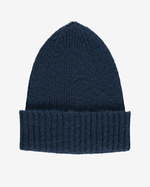 QUINTON CHADWICK BRUSHED BEANIE HAT IN TEAL