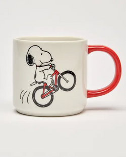 PEANUTS - BORN TO RIDE MUG