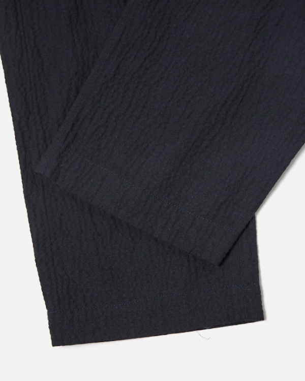 UNIVERSAL WORKS OXFORD PANT IN DARK NAVY OSPINA COTTON