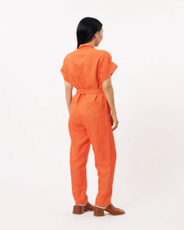 FRNCH ELFIE ORANGE JUMPSUIT