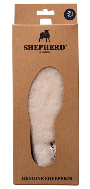 SHEPHERD OF SWEDEN SHEEPSKIN INSOLES CREAM