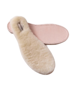 SHEPHERD OF SWEDEN SHEEPSKIN INSOLES CREAM