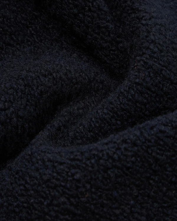 UNIVERSAL WORKS NAVY ALVAR FLEECE LANCASTER JACKET