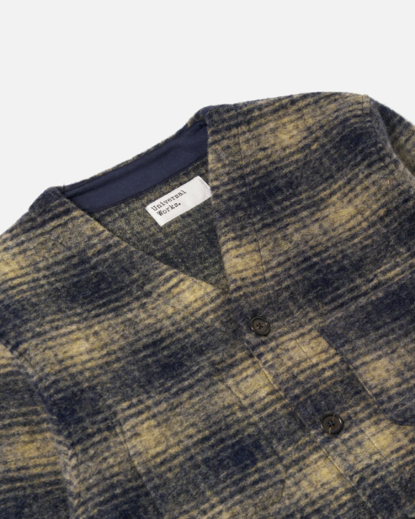 UNIVERSAL WORKS NAVY UIST CARDIGAN