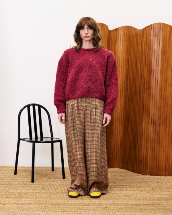 FRNCH MEGANE CAMILIA BORDEAUX SWEATER