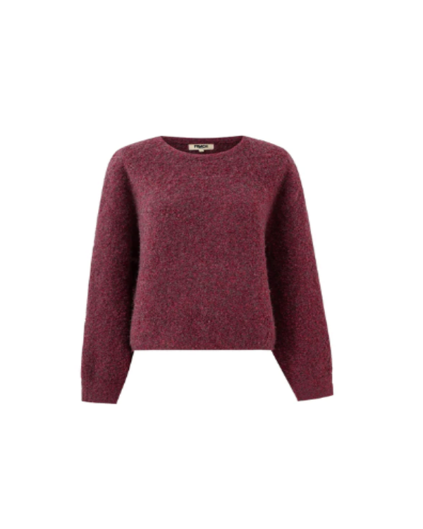 FRNCH MEGANE CAMILIA BORDEAUX SWEATER