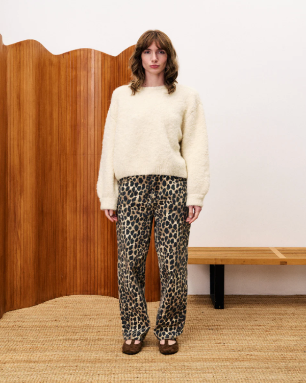 FRNCH MEGANE CAMILIA CREAM SWEATER