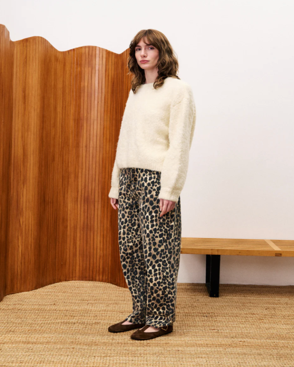 FRNCH MEGANE CAMILIA CREAM SWEATER