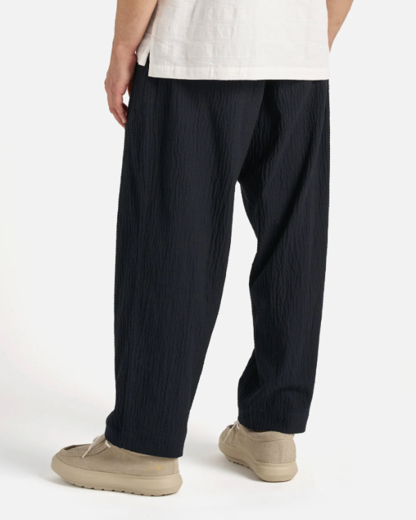 UNIVERSAL WORKS OXFORD PANT IN DARK NAVY OSPINA COTTON