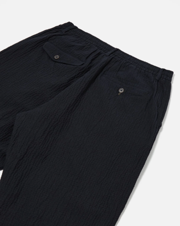 UNIVERSAL WORKS OXFORD PANT IN DARK NAVY OSPINA COTTON
