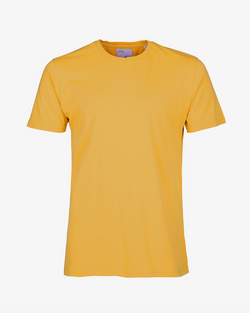 COLORFUL STANDARD MENS ORGANIC T-SHIRT BURNED YELLOW