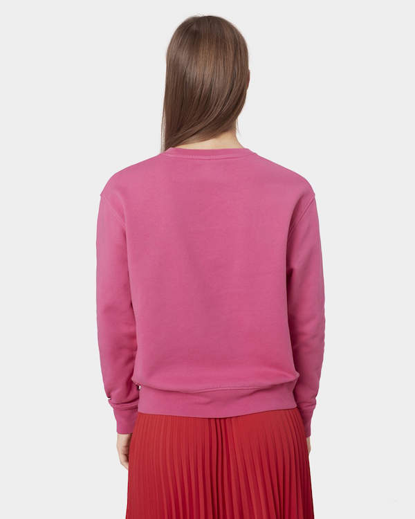 Colorful Standard Women's Sweatshirt Bubblegum Pink back