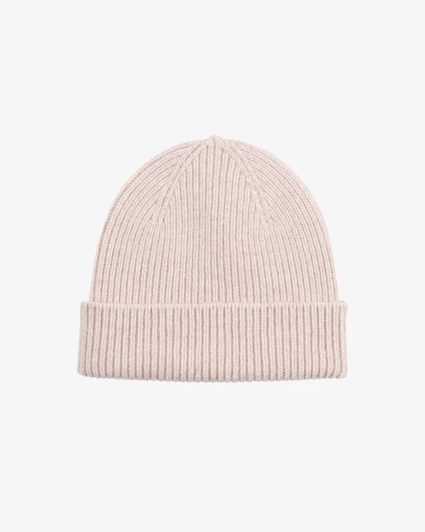 Colorful standard Ivory White unisex beanie 