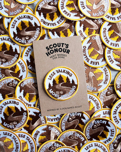 SCOUT'S HONOUR LESS TALKING, MORE WALKING MERIT BADGE