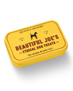 BEAUTIFUL JOE'S ETHICAL DOG TREAT TIN