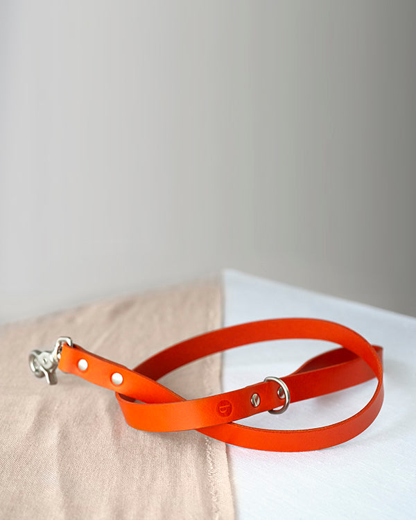 BARKENED BUTTERO LEATHER EVERYDAY DOG LEAD