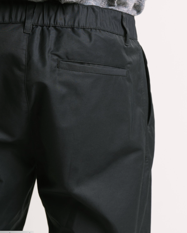 KESTIN - NAVY WATER REPELLENT TAPERED DRAWSTRING TROUSERS