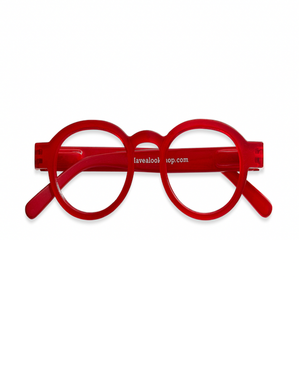 HAVE A LOOK CIRCLE TWIST RED READING GLASSES