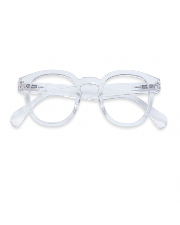 Have a look type c transparent reading glasses