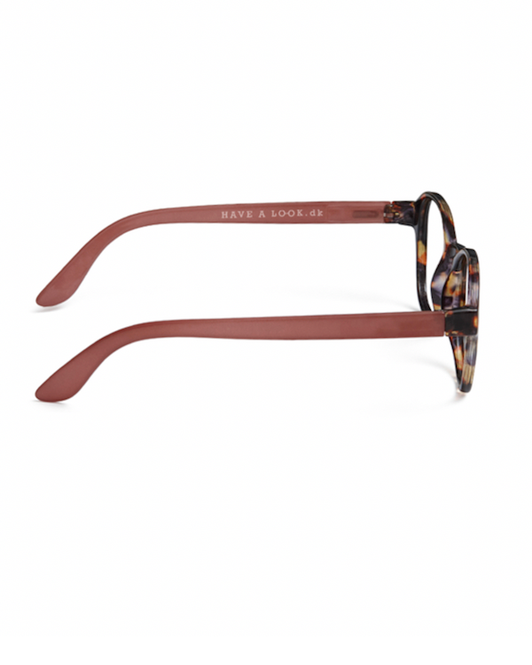 HAVE A LOOK CIRCLE TORTOISESHELL & ROSE READING GLASSES