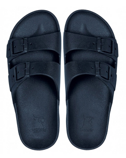 cacatoes Rio De Janerio navy blue mens sandals