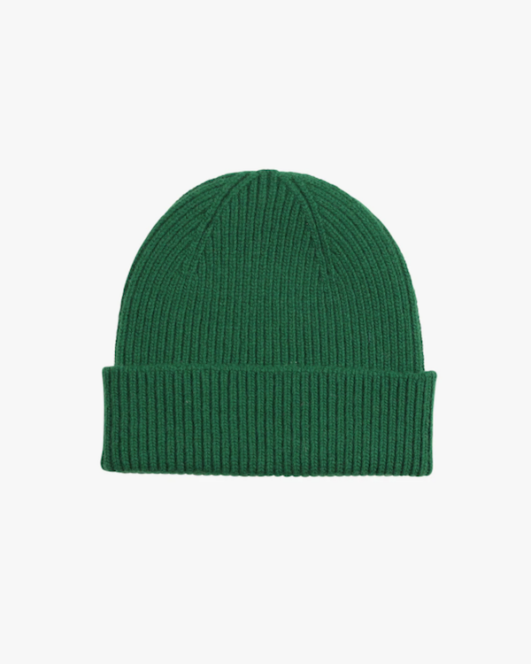 COLORFUL STANDARD UNISEX MERINO WOOL BEANIE - KELLY GREEN