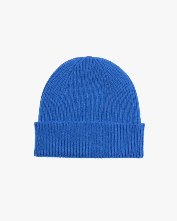 COLORFUL STANDARD UNISEX MERINO WOOL BEANIE - PACIFIC BLUE