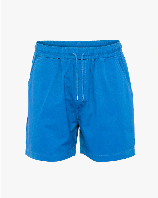 COLORFUL STANDARD MENS ORGANIC TWILL SHORTS PACIFIC BLUE