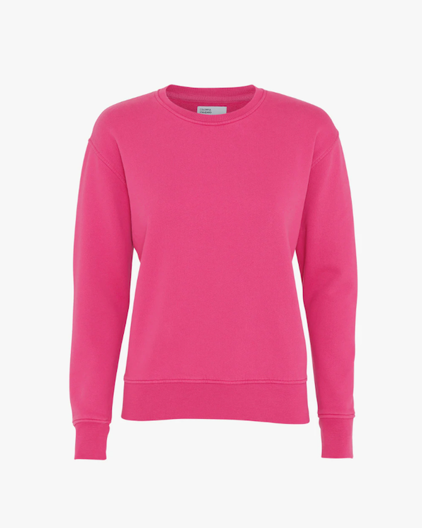 Pink color sweatshirt shop