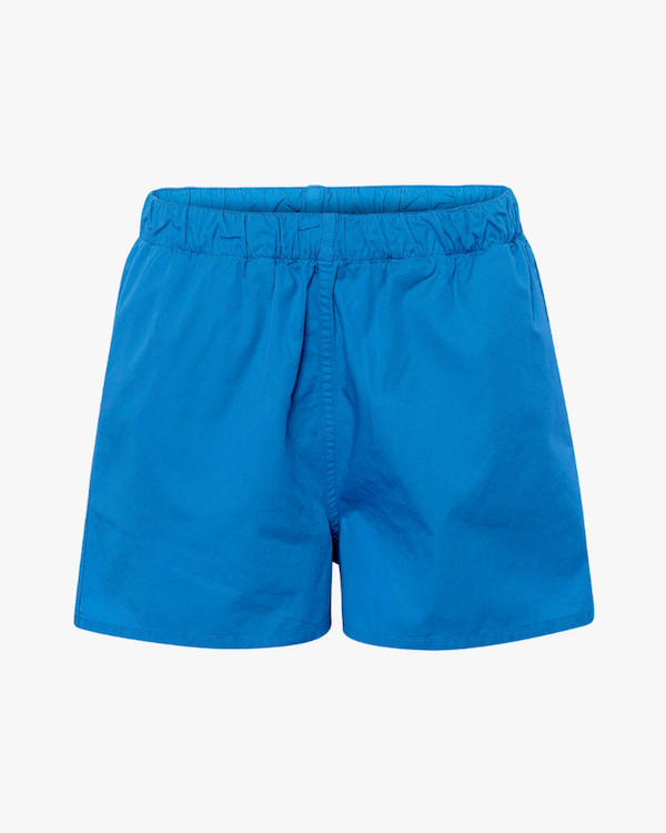 COLORFUL STANDARD WOMEN'S ORGANIC TWILL SHORTS PACIFIC BLUE