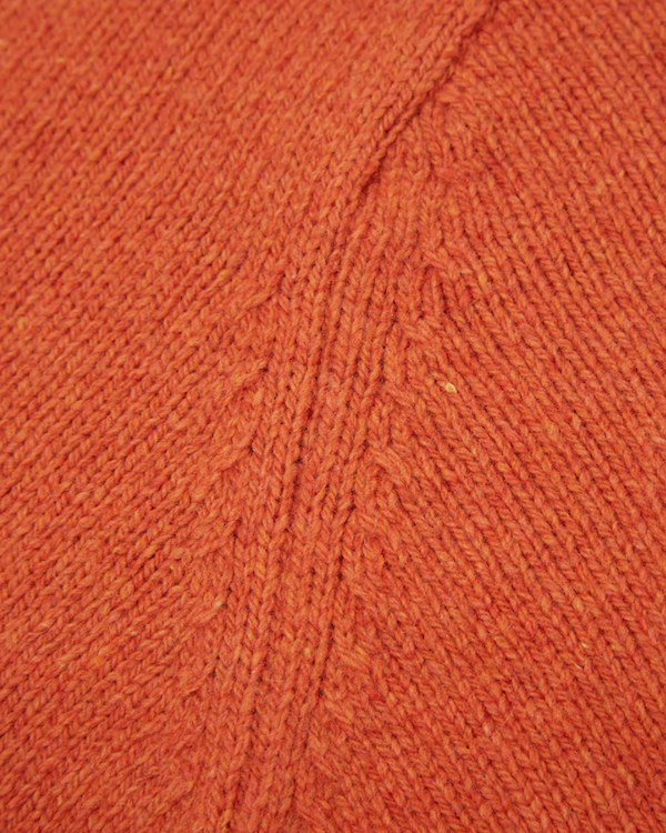 UNIVERSAL WORKS ROLL NECK IN ORANGE RECYCLED WOOL