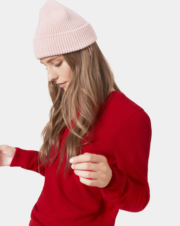 COLORFUL STANDARD UNISEX MERINO WOOL BEANIE - IVORY WHITE