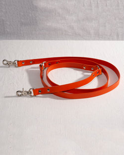 BUTTERO LEATHER HANDS FREE LONG DOG LEAD